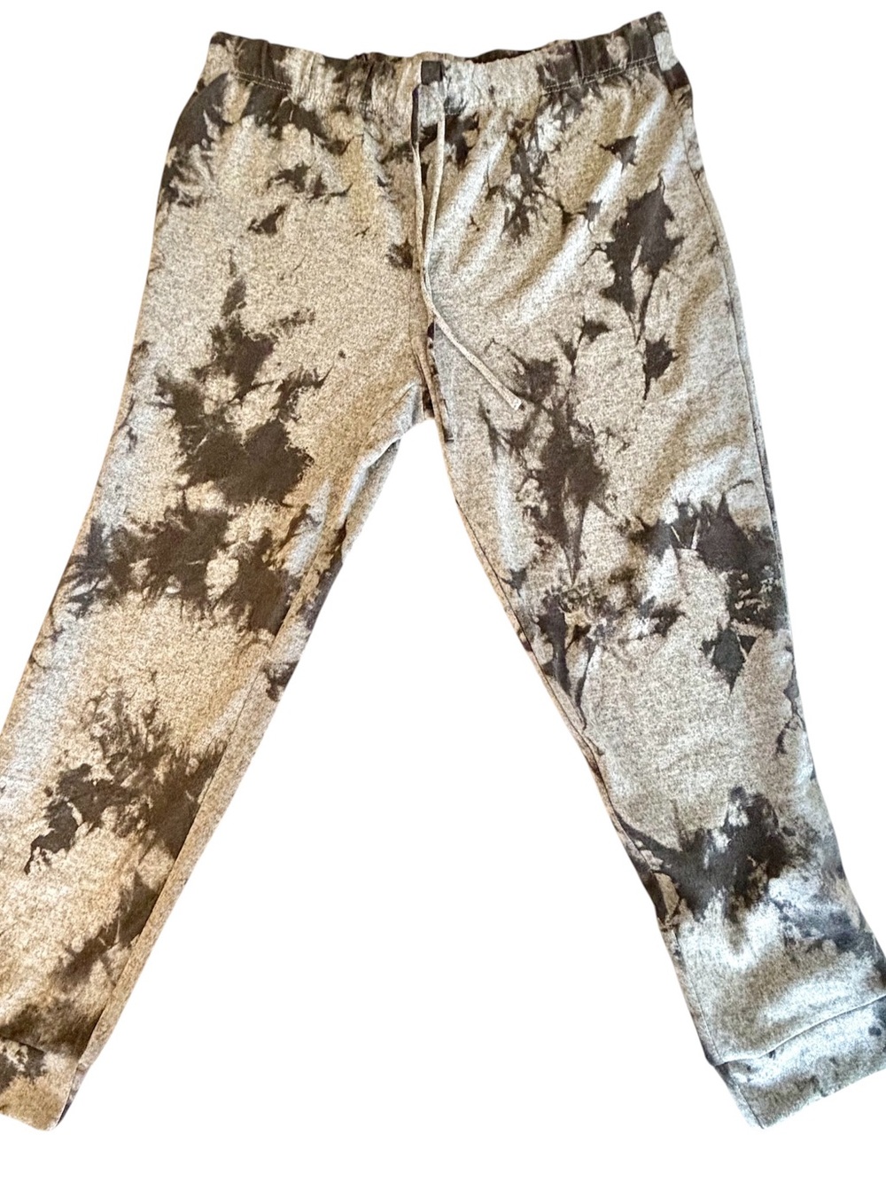 Time and Tru Women’s Cozy Grey Drawstring Joggers Size L/XL